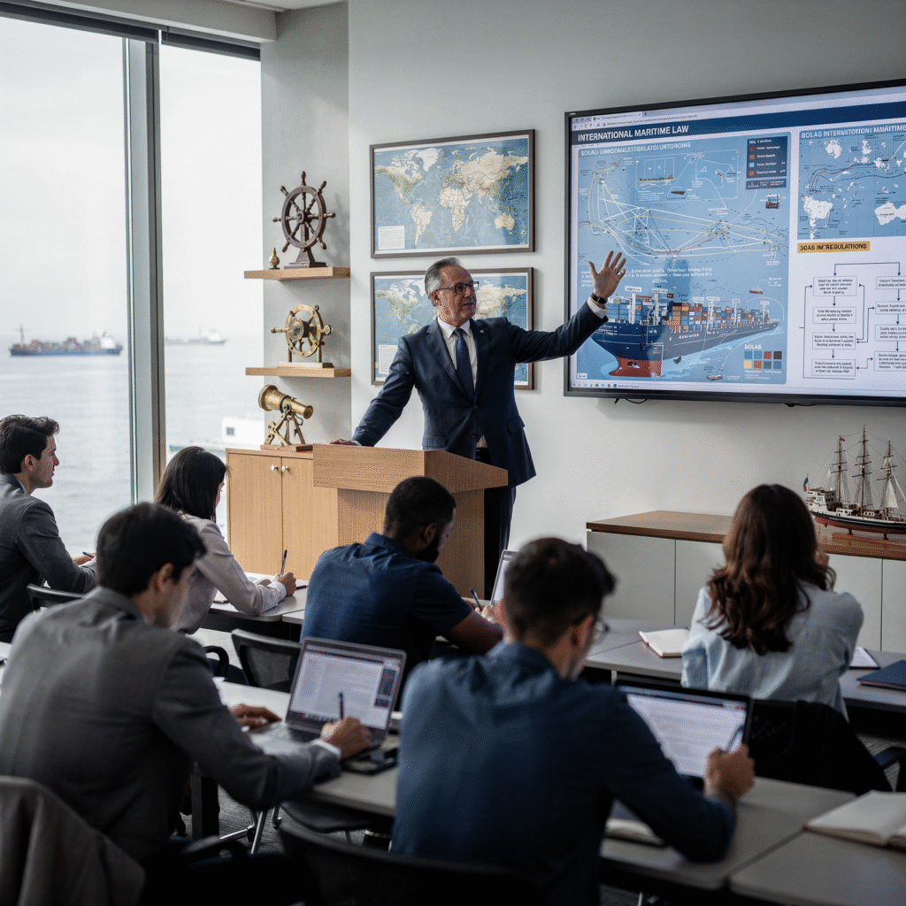 Master’s in Maritime Law and International Regulations